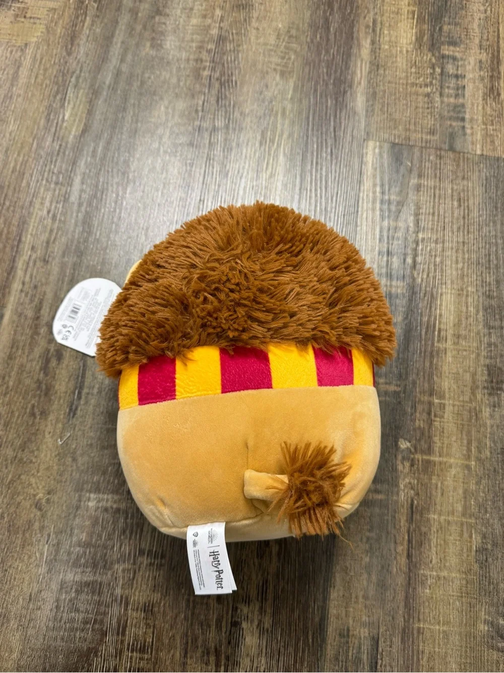 Kellytoy Squishmallows Gryffindor Lion Plush - Brown, Gold, Red with Tag